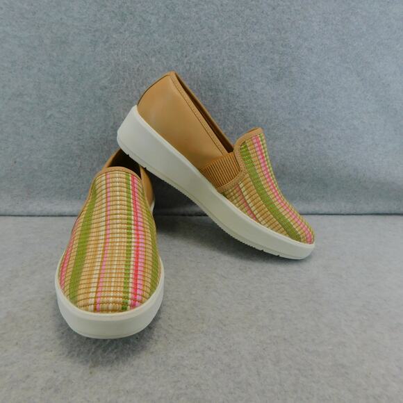 Clarks Collection Layton Petal Slip on Light Brown Leather Sneaker 7.5 New Shoes - Picture 8 of 9